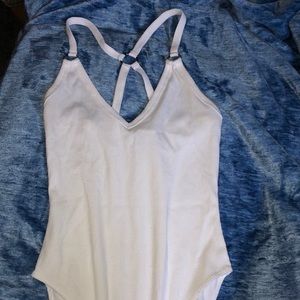 Forever 21 White bodysuit